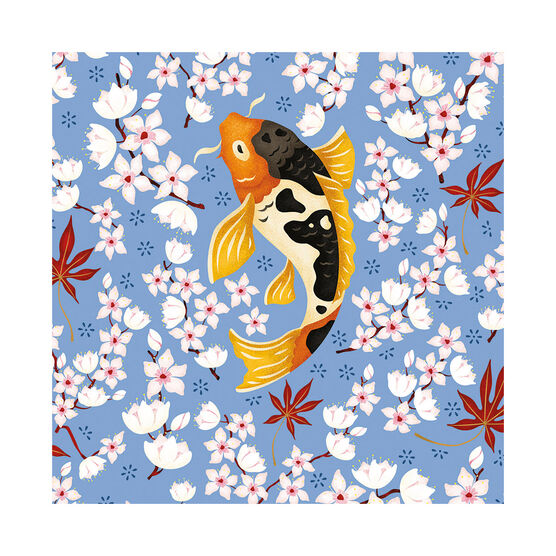 Catherine Marion Japanese Pond greetings card